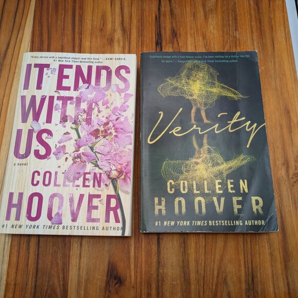 7 Colleen Hoover Paperback Books Bundle - Romance Romcom Booktok Book Set - Picture 2 of 10